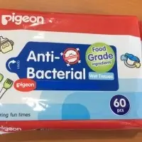 Pigeon Antibacterial Wipes 60s (food Grade)