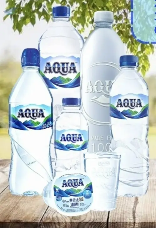 Aqua Mineral Water.
