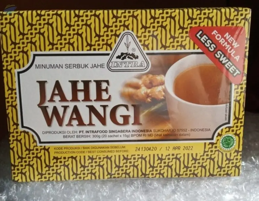 Intra Jahe Wangi Ginger Drink.