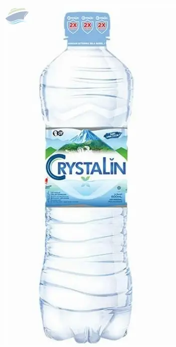 Crystalin Mineral Water.