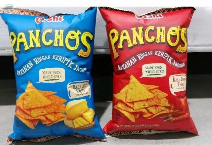 Oishi Panchos Snack.