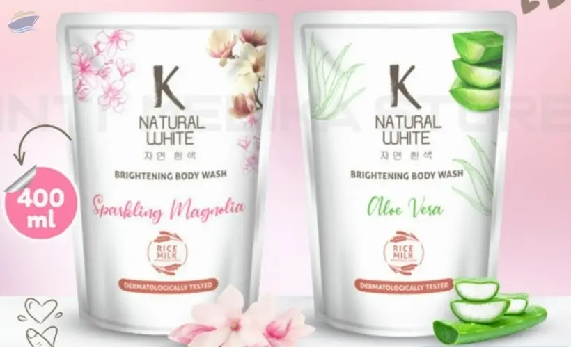 K Nat White Body Wash