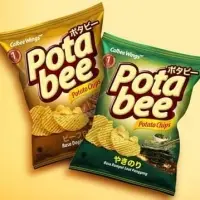 Potabee Potato Chips Calbee Wings 68gr+15%extra