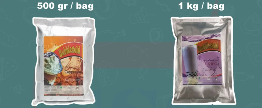 Bubble Gold — product range