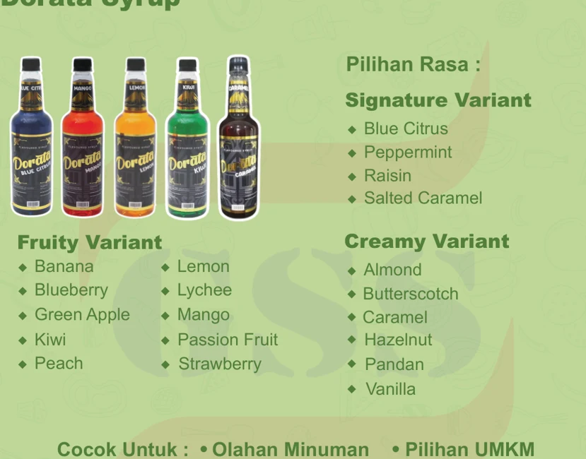 Dorata — product range