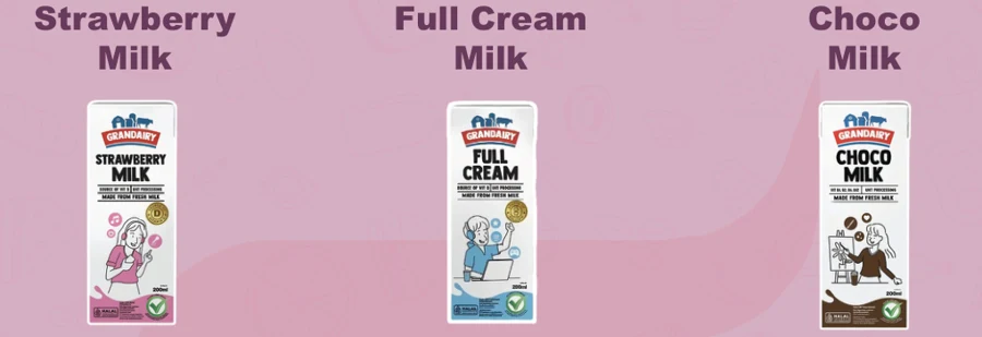Grandairy — product range