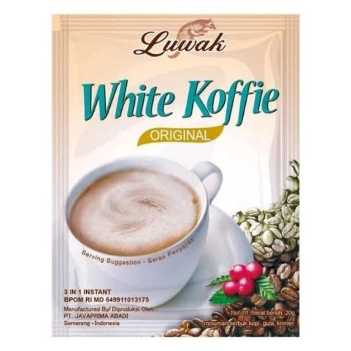 Luwak White Koffie — product range